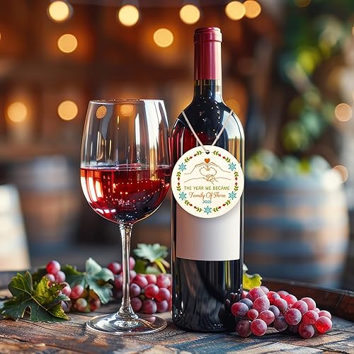 Miniatura 3 de Adornos de Navidad para bebés 2025, regalos para padres recién nacidos, regalos para parejas, primera vez, mamá, papá, anuncio de embarazo,