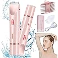 Beauty Bloom Electric Razor, Beauty Bloom 2.0, Beauty Bloom Trimmer, Beauty Bloom Razor for Women, Comfort 2 in 1 Electric Lady Shaver for Wet & Dry Use Pink
