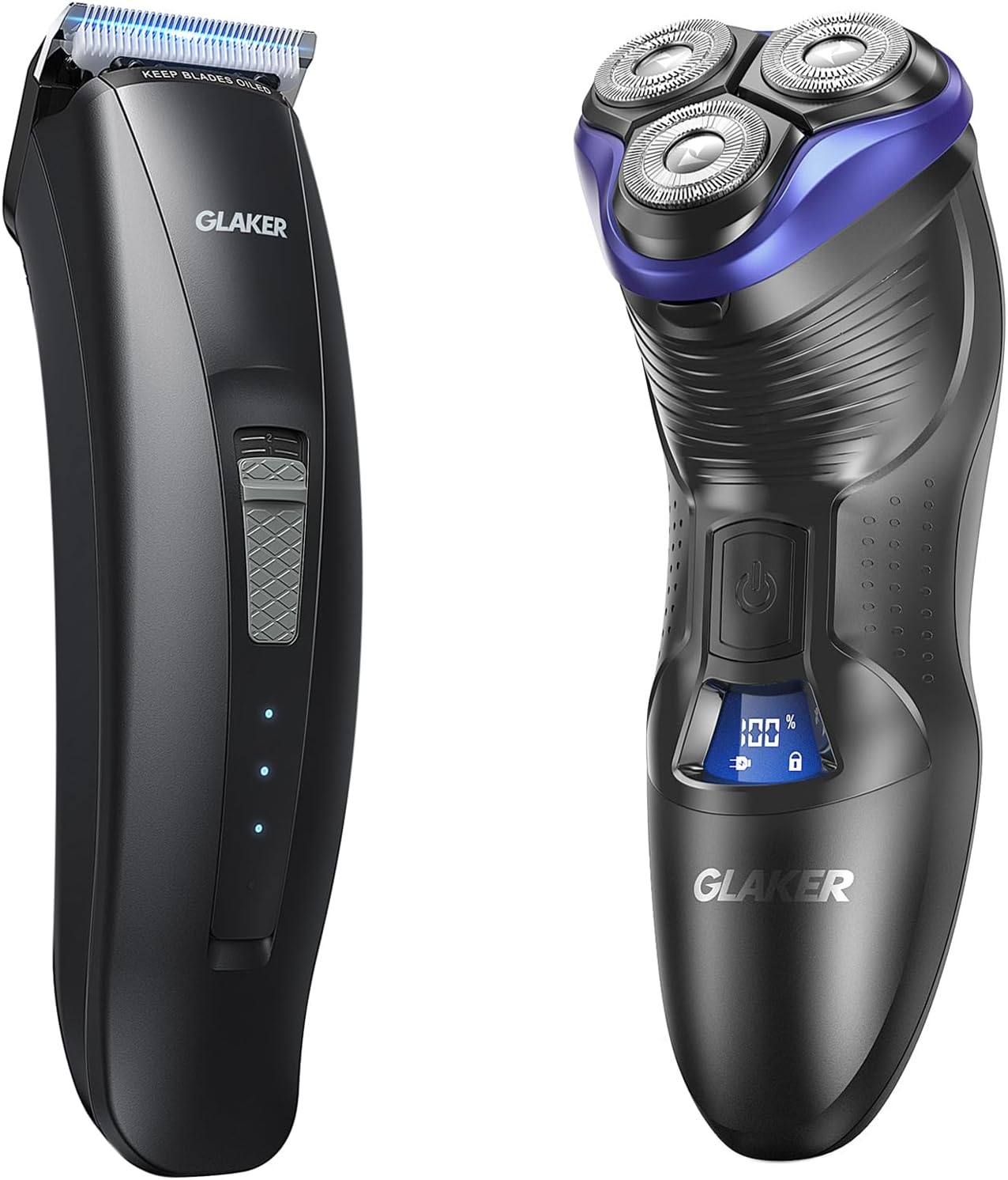 Clippers Razor Amazon.com: GLAKER Hair Clippers for Men with Mens Electric Razors ...