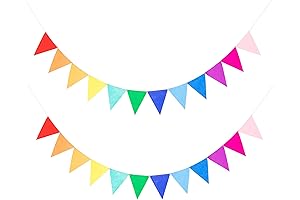 LOVENJOY Rainbow Banners for a Splash of Delight