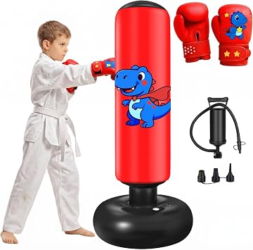 Punching Bag for Kids&Adults Inflatable Boxing Bag 120/150/168/180cm