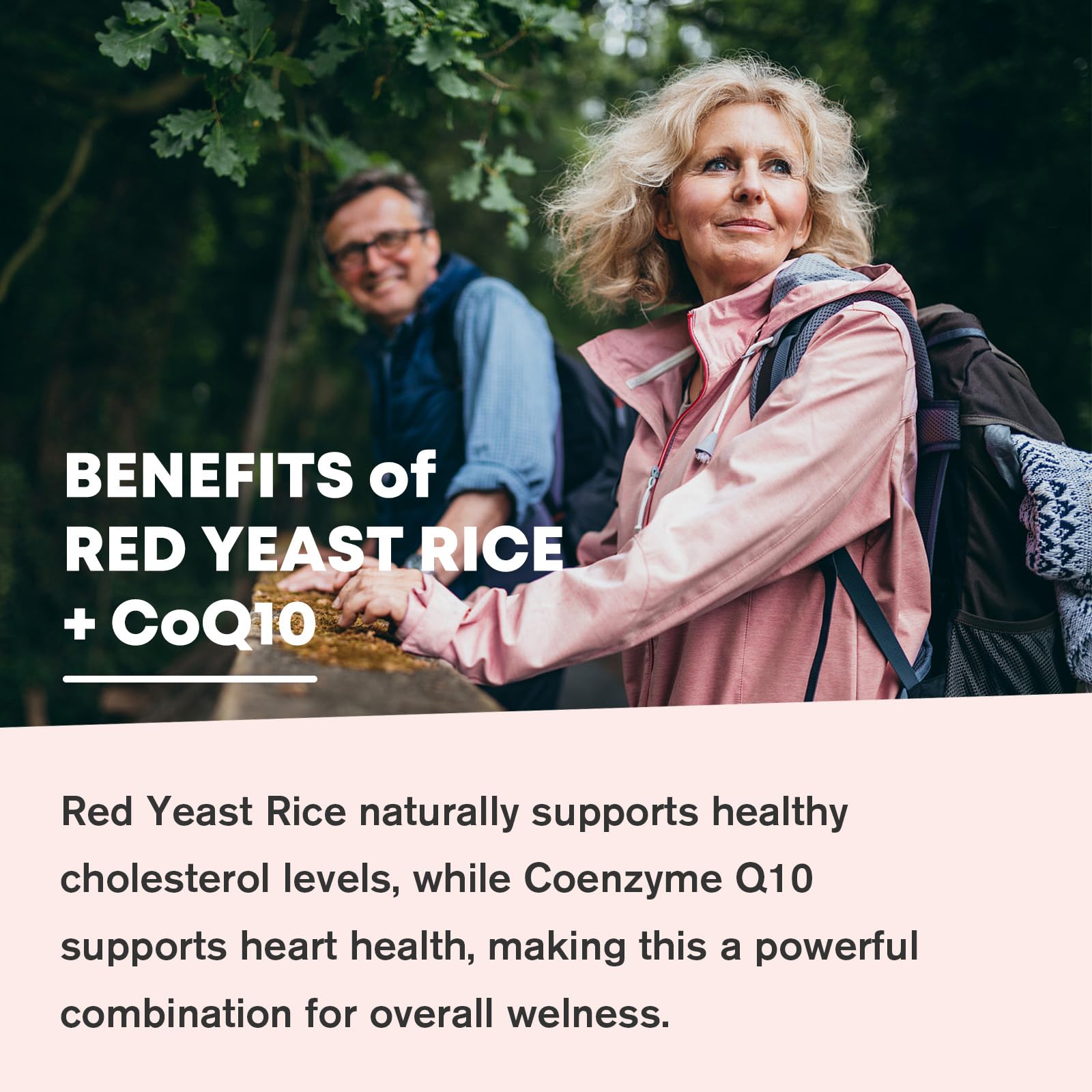Red Yeast Rice with Coq10 Gummies, Cholesterol & Heart Health Support-60 Ct — Amazon image 5