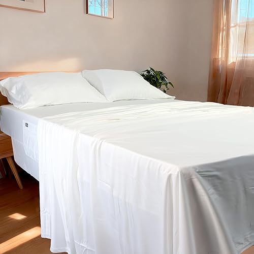 King Sheet Set, Cooling Sheets for King Size Bed Set,