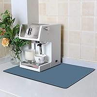 Vista 20 de ZLR Tapete de barra de café para encimeras (16 x 24 pulgadas, XL) – Tapete absorbente para secado de platos que oculta las manchas para máquinas