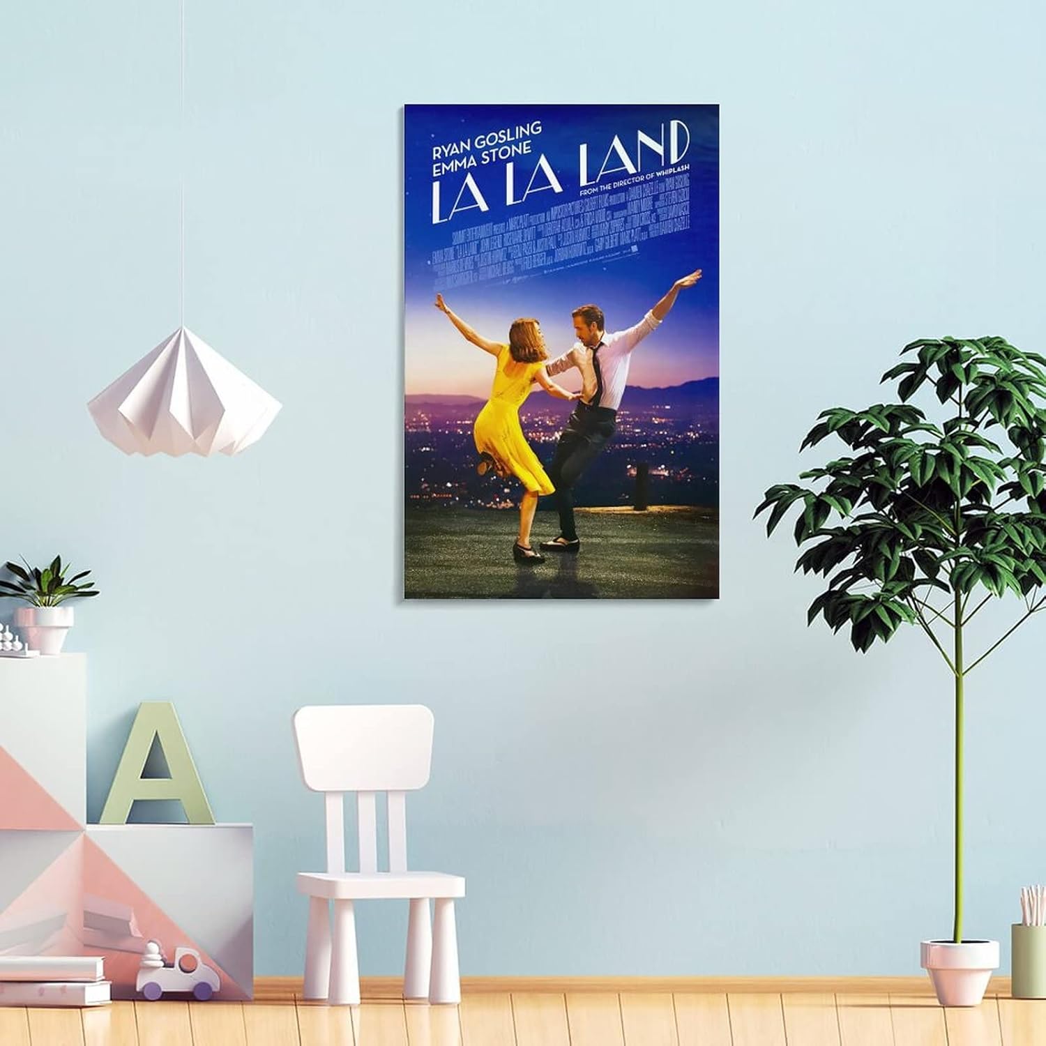 La La Land 映画シリーズポスター ラ・ラ・ランドポスター (2) 印刷 ポスター キャンバス ウォールアート 画像 絵画