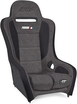 Podium Elite Suspension Seat Black/Gray PRP Seats