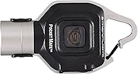 Vista 3 de Streamlight 73300 Pocket Mate Linterna de Llavero/Clip de 325 Lúmenes Recargable por USB, Plateado