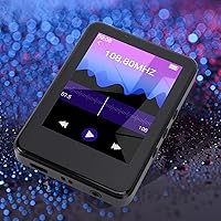 Vista 4 de Yinhing 2.4 Inch MP4 Player Music Touch Screen with 5.0 Camera HD Display 128GB Expandable Memory 300mAh Battery for Videos E Books