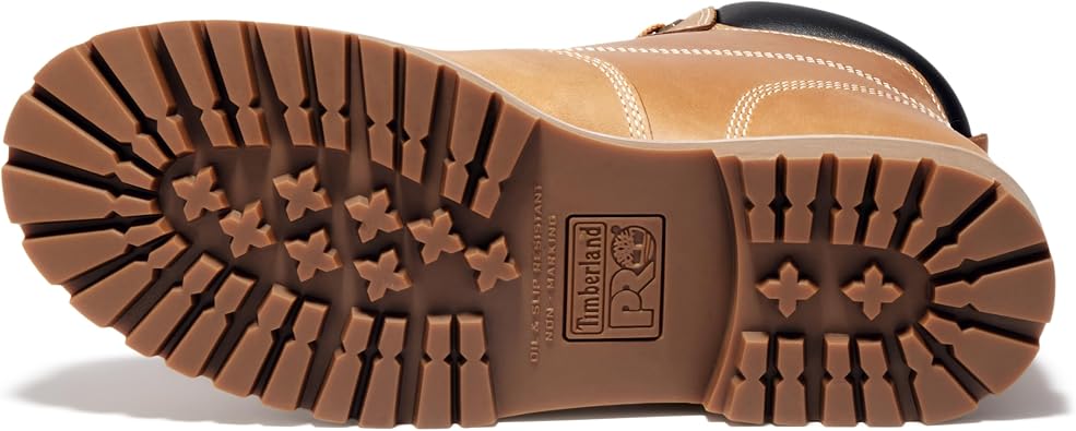 Timberland PRO メンズ Gritstone 6インチ スチール 安全つま先 インダストリアルワークブーツ