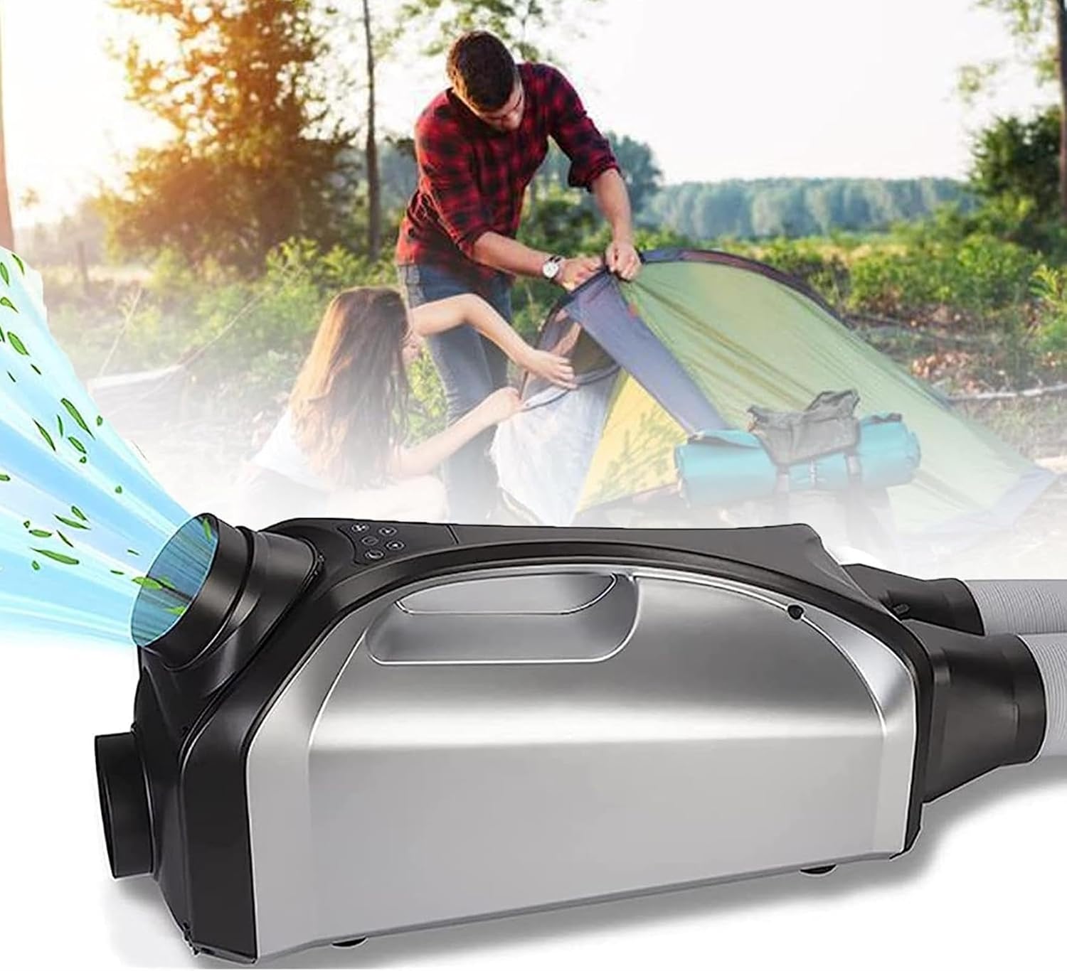 Portable mobile air conditioners, 2550BTU Tent Air Conditioner, Mobile Cooler, 3 Wind Speeds for Van Life, Camping Tent, Outdoor, Indoor