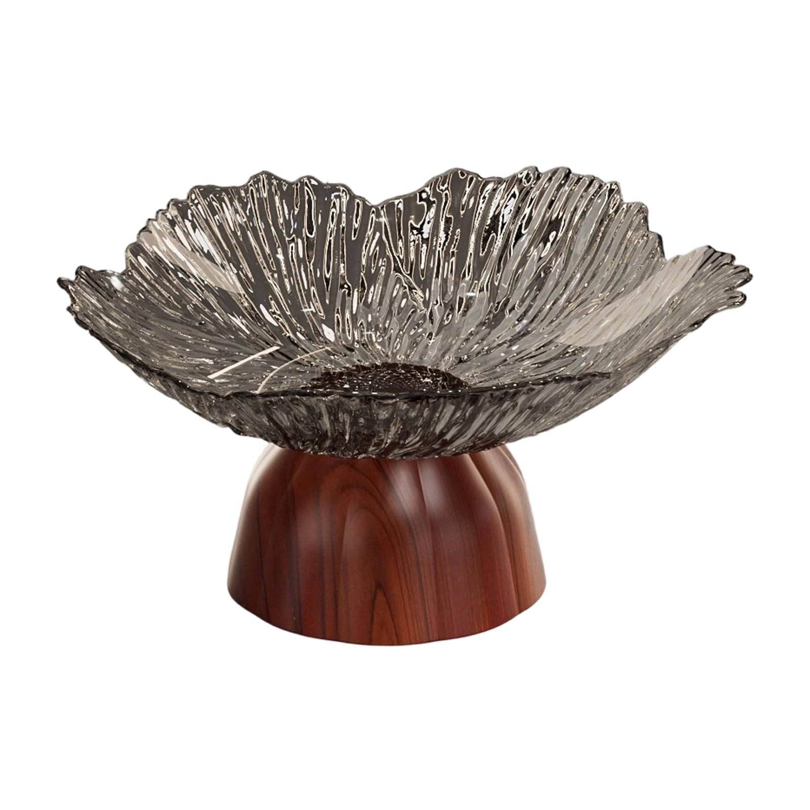 MALSSE Practical Elevated Tray Serving Featuring Stylish Color and Stable for Family Gatherings High Foot Fruit Tray