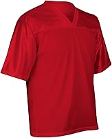 CHAMPRO Men's Flag Football Jersey - Pro-Tricot 100% Polyester, Stretch Dazzle Cowl, Durable Hemmed for Games & Cheers