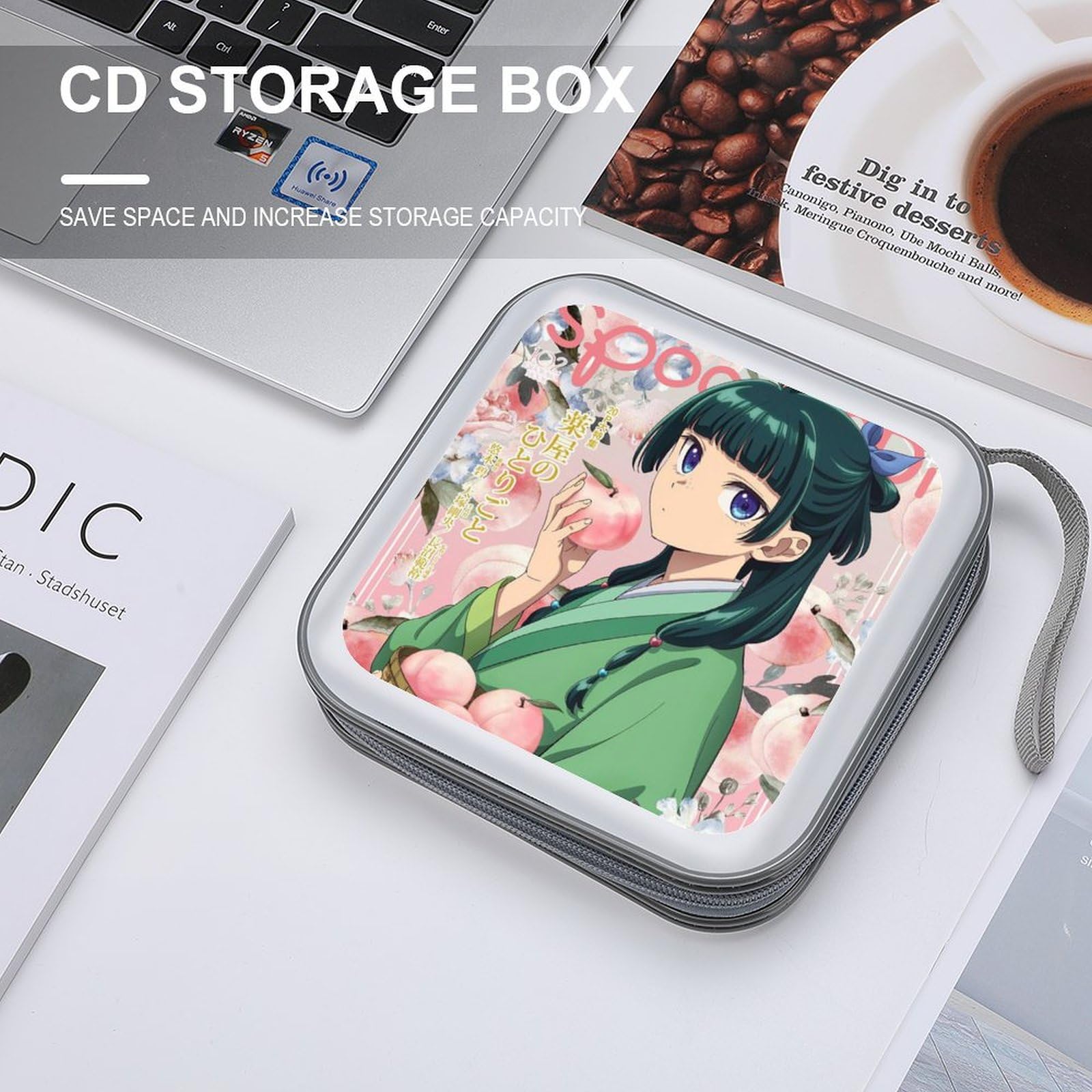 Amazon.co.jp: for 薬屋のひとりごと Cdケース 収納ボックス メディア