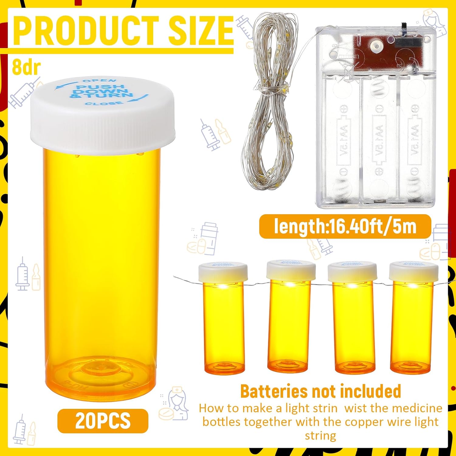 Maxdot 20 Pcs Pharmacy Decorations Pharmacy Tech Week Appreciation Gifts