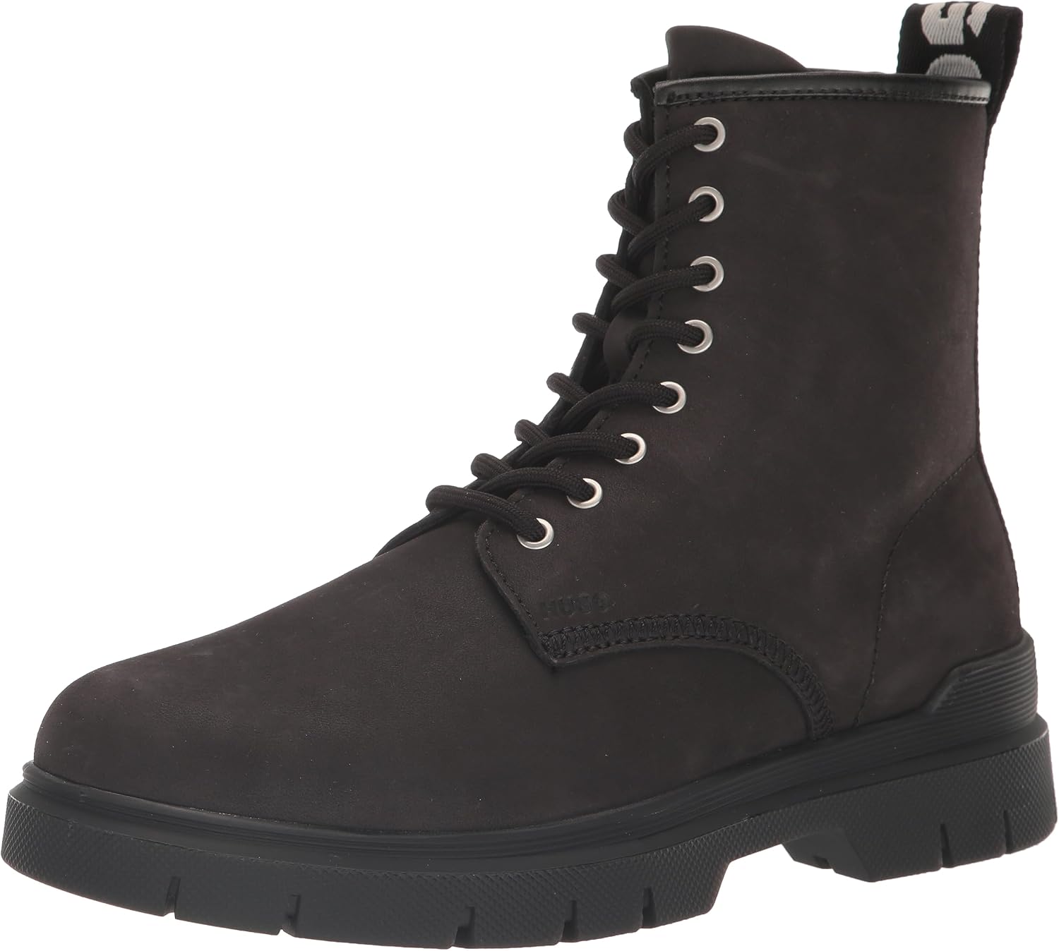HUGO Men's Ryan Nubuck Leather Lace Up Boot