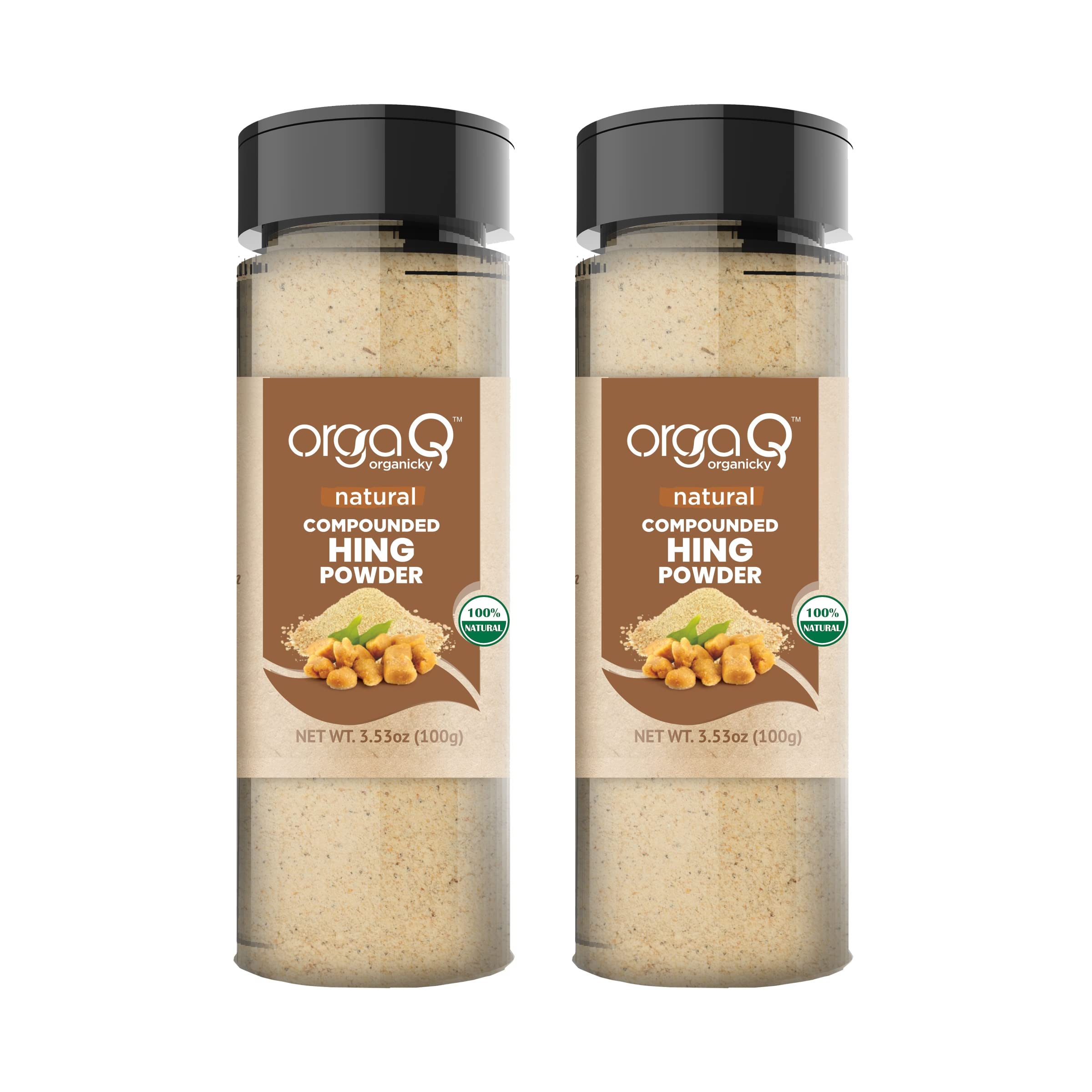 Orgaq Organicky Natural Hing (Asafoetida) Powder - 200 Grams (100GM X 2) (B08GFTGLXW) Amazon Price History, Amazon Price Tracker