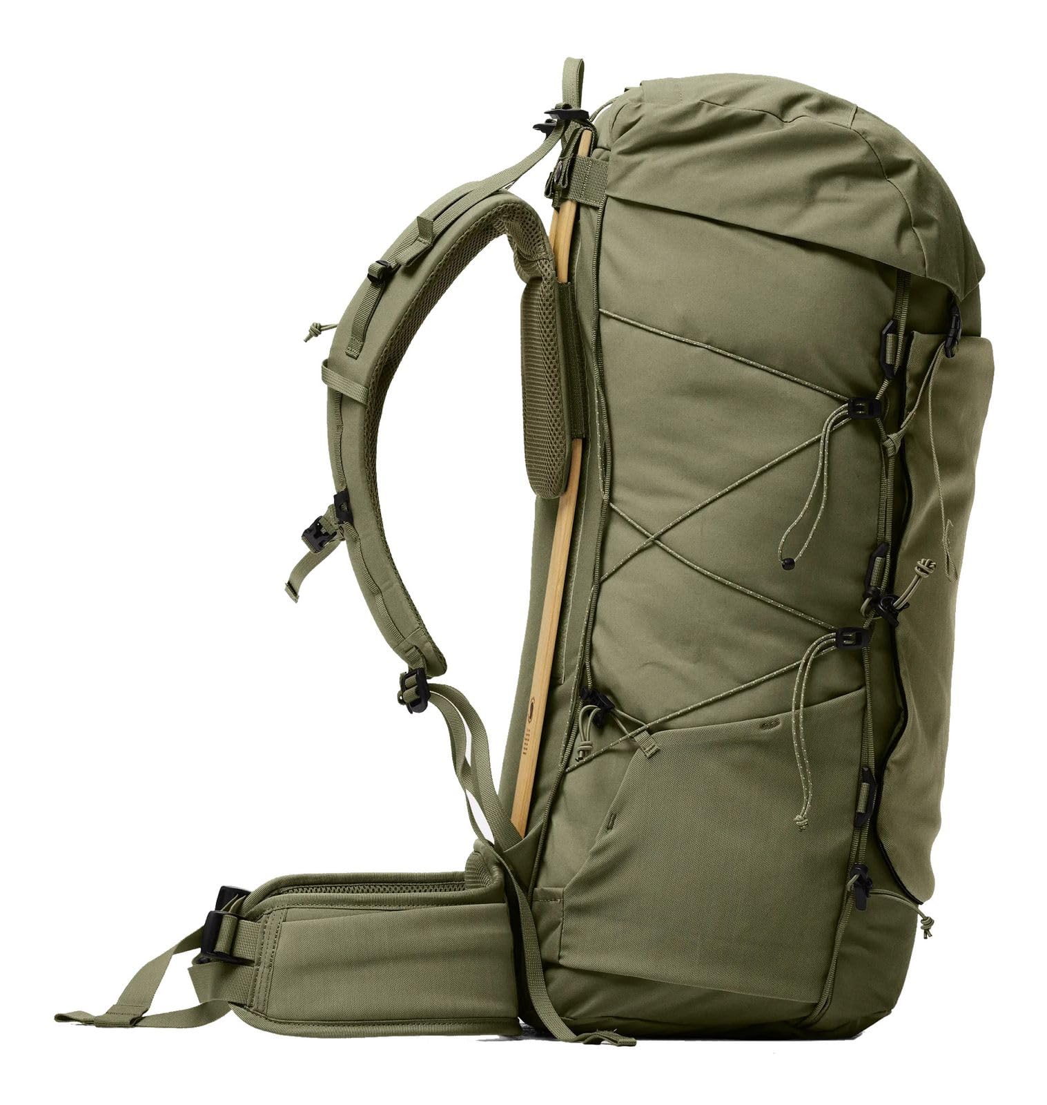 Fjällräven zaino, escursioni Kajka X-Lätt 45 Green oliva