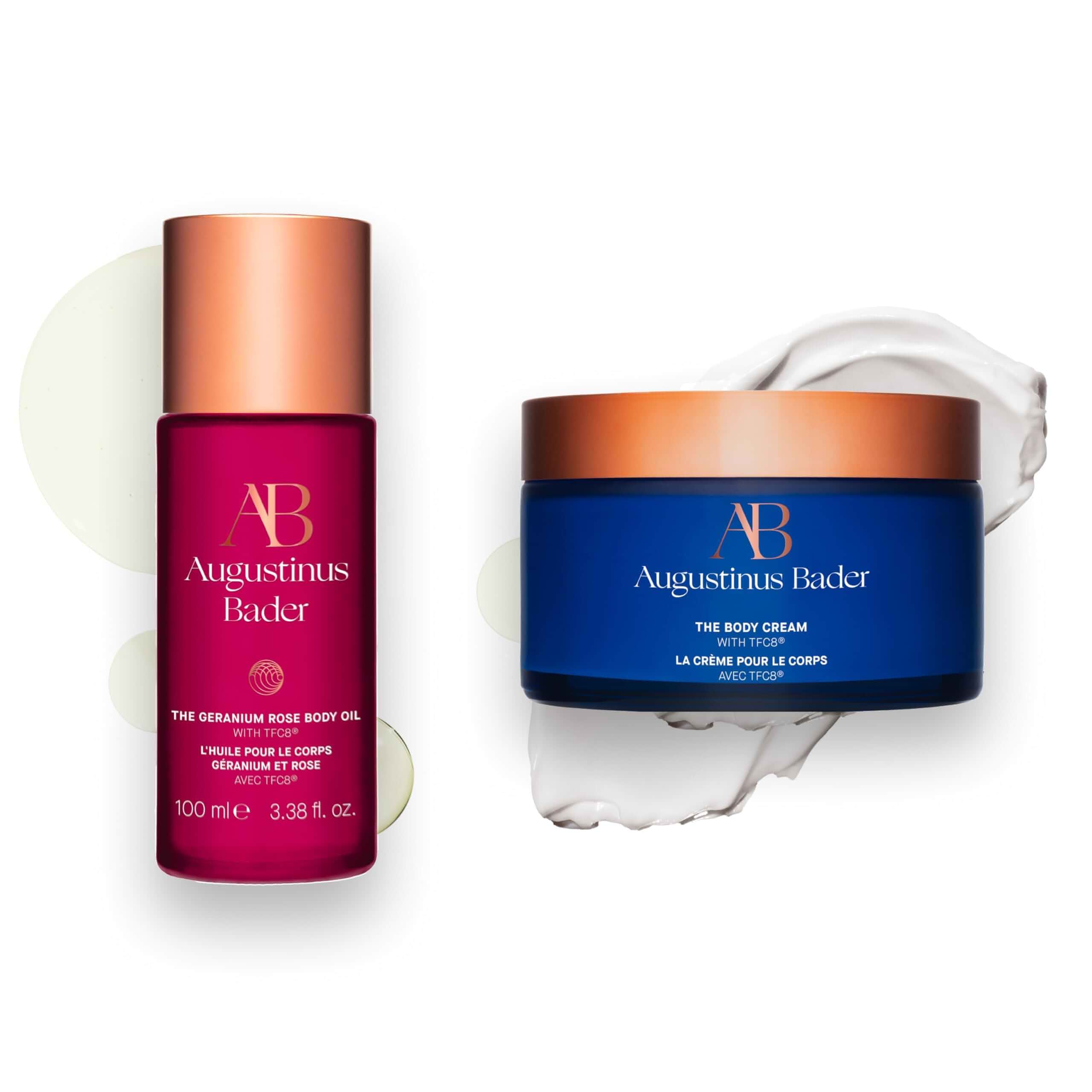 Augustinus BaderThe Geranium Rose Body Oil & The Body Cream Anti-Aging