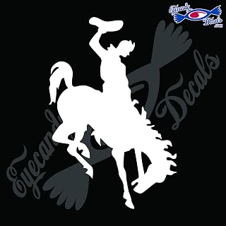 Bucking Bronco 6 inch decal