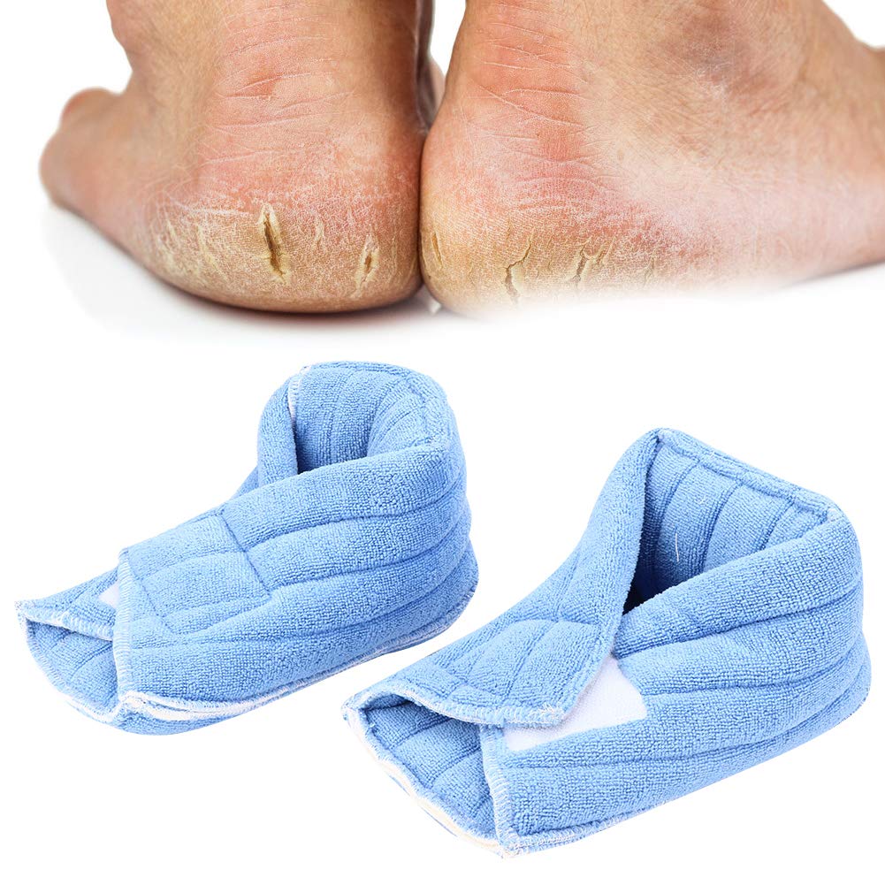 2pcs Heel Pad Foot Heel Support AntiDecubitus Foot Ankle Warm Cover for Elderly Bed Care