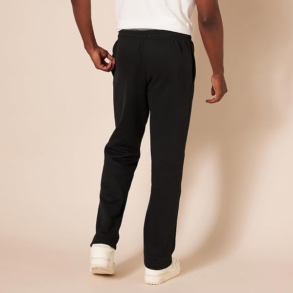 Amazon Essentials Pantaloni Sportivi in Pile con Fondo Aperto (Disponibili in Taglie Extra Forti) Uomo - 2