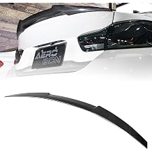 AeroBon Real Carbon Fiber Trunk Spoiler Compatible with 2015-2020 BMW F82 M4 Coupe Rear Spoiler MV Style Motorsport Version