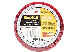 3M Scotch Security Message Box Sealing Tape 3779: Protect Your Packages with Confidence