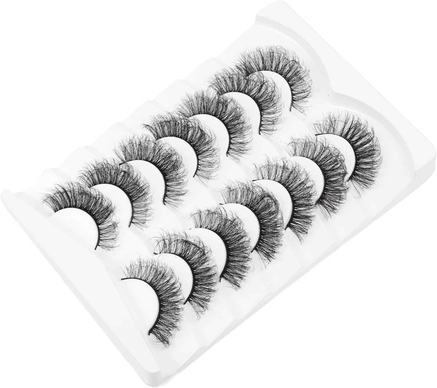 1 Box 3D False Eyelashes Fashion Extension Eyelashes Eye Makeup Tool False Eyelashes for Girls Makeup False Eyelashes Imitation Mink Black