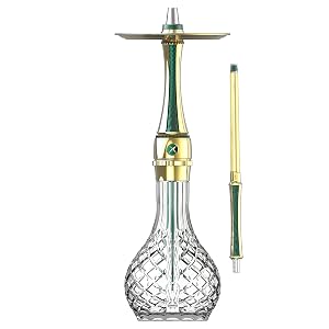 Maxx Royal Hookah Emerald Gold