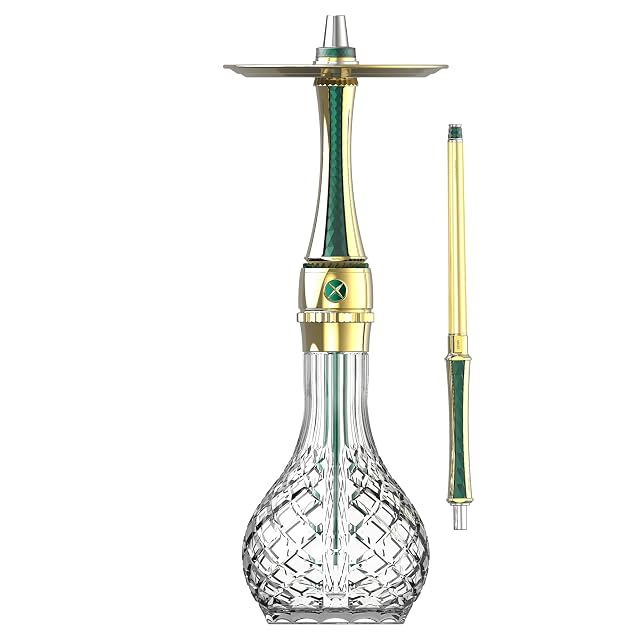 Maxx Royal Hookah Emerald Gold