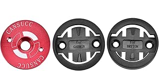 Srliya Bike Computer Holder, Road Bike Bicycle Computer Holder Bracket Stopwatch Support for Garmin Bryton BlacK Bike Computer Stem Top Cap Mount Holder