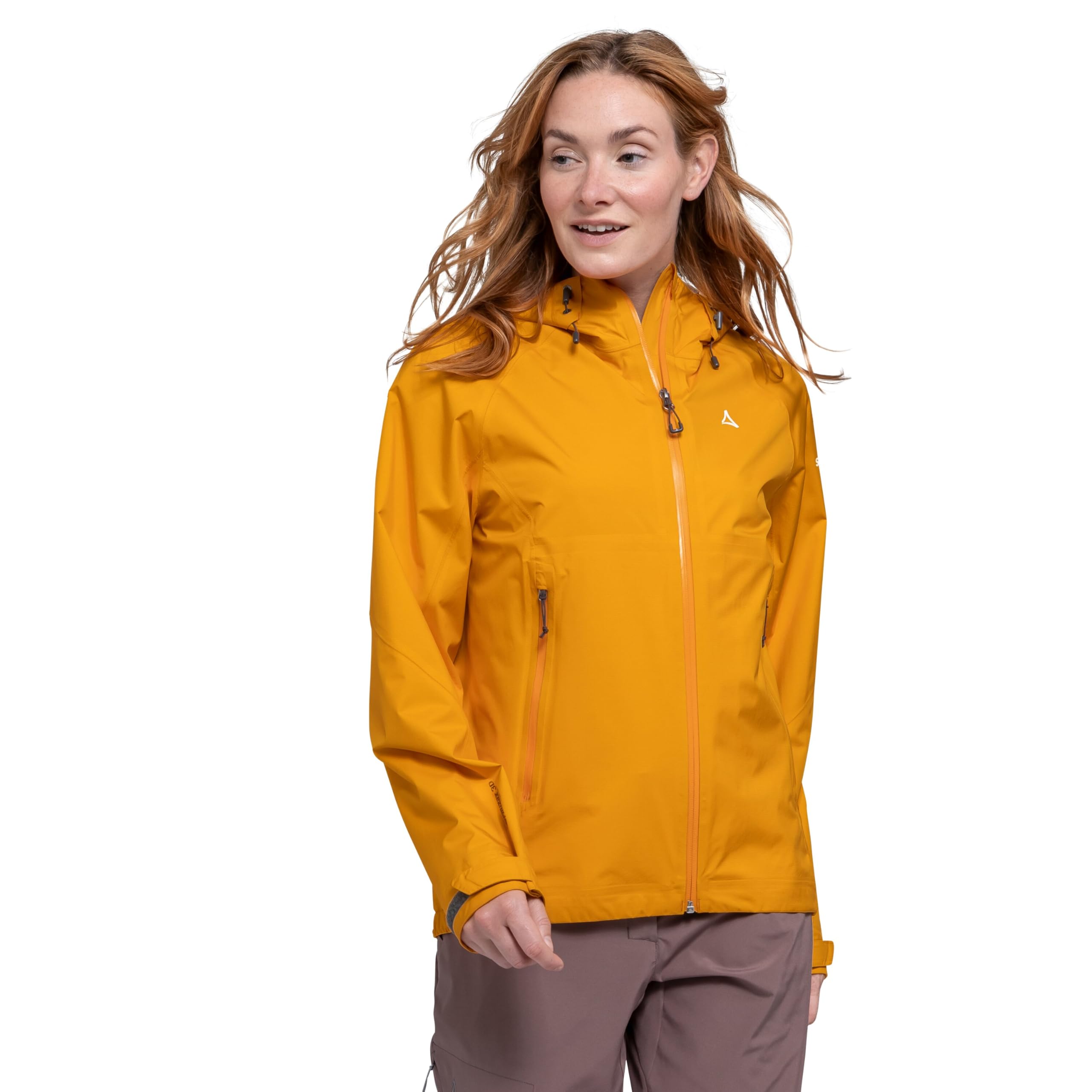 Schöffel Damen 2.5L 3D Jacket Vistdal L, wasserdichte Regenjacke, sportliche Outdoor Jacke, winddicht & atmungsaktiv dank Dermizax Membran
