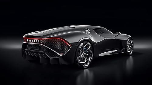 Iconic Arts Supercar Bugatti La Voiture Noire Ginebra Auto Show Laminado 24x36 Póster disponible en Yaxa Guatemala