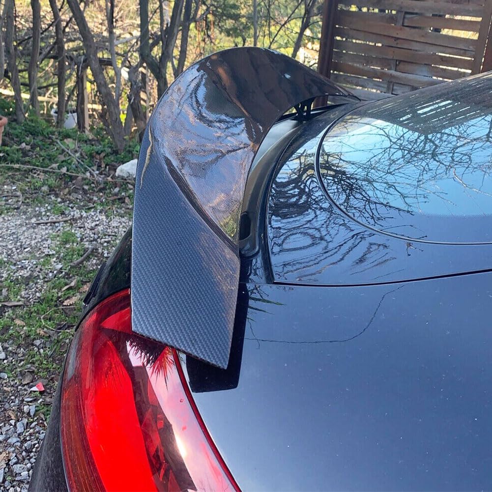 Real Carbon Fiber Rear Trunk Spoiler Fits for Audi TT 8J MK2 TTS Coupe 2-Door 2008-2014 Customized Rear Trunk Lid Spoiler Wing