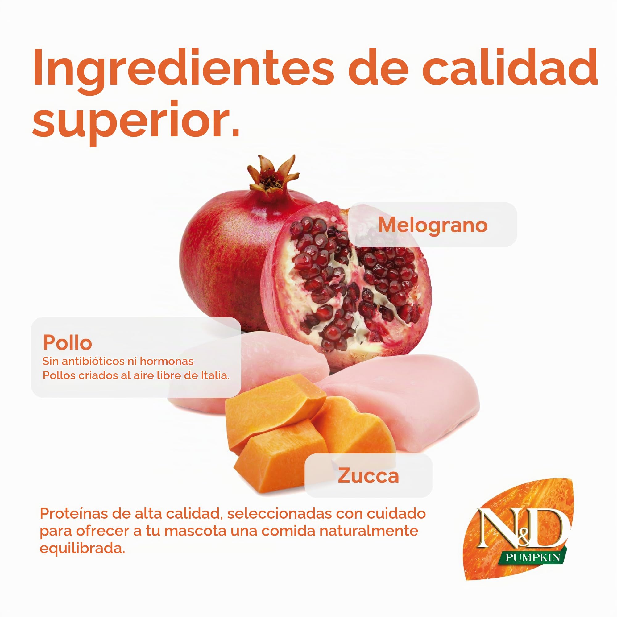 Farmina N/D Adult Mini Grain Free 7 kilogramm Cordero Calabaza arándano