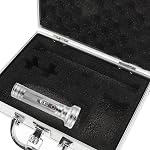 Silver Aluminum Tool Box with Lock - Portable Metal Storage Box - Lightweight Carrying Case Silver Aluminum Case with Foam for Crafts Car Tools
