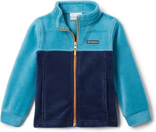 Toddler Boys Steens Mountain II Fleece, Shasta/Collegiate Navy, 4T