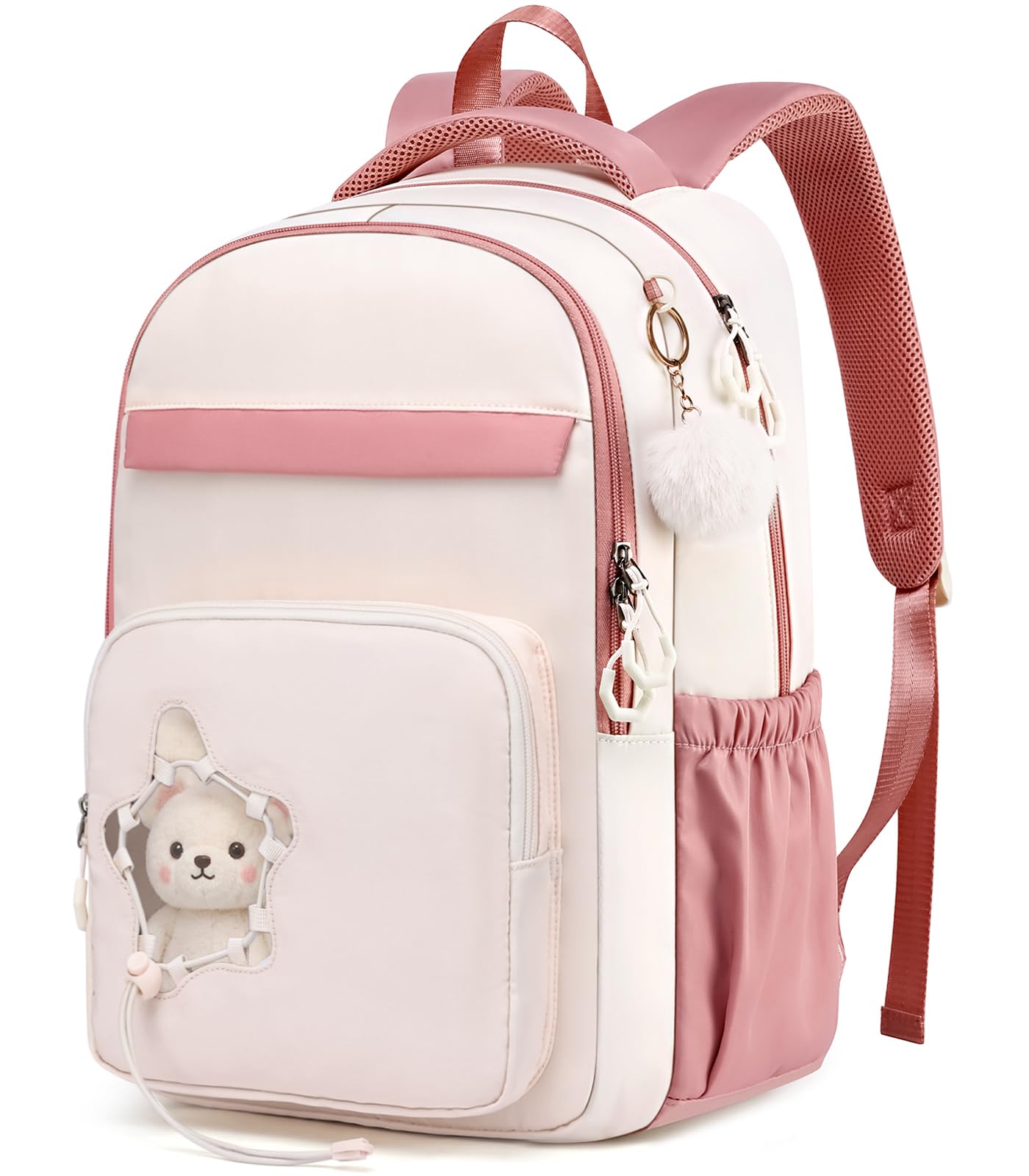 ZUBOND Backpack for Girls, Big Student School Laptop Backpack Teens, College High School Daypack for Women