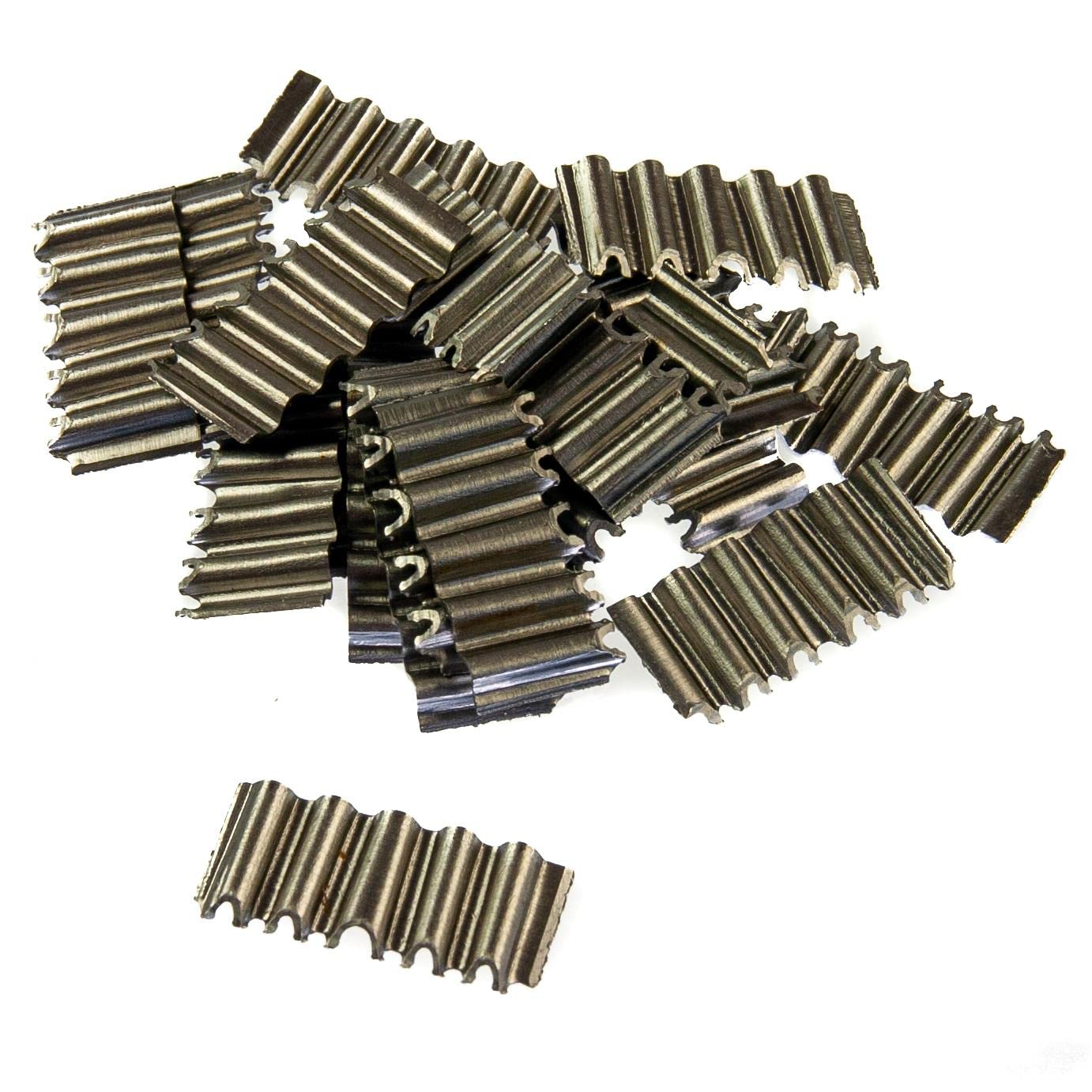 Thunderfix 1/2" X 6C - 12Mm X 30Mm Corrugated Fastener Self Colour | (Pack Of 20)