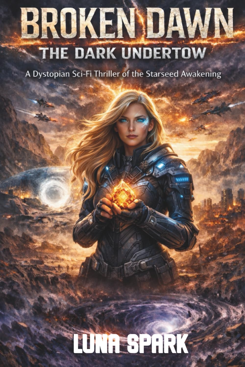 Broken Dawn:The Dark Undertow: A Dystopian Sci-Fi Thriller of the Starseed Awakening (Rose & Stardust)