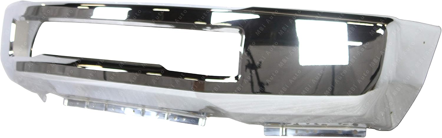 BUMPERS THAT DELIVER - Chrome, Steel Front Bumper Face Bar for 2017 2018 2019 Ford F-250 F-350 Super Duty 17 18 19, FO1002431