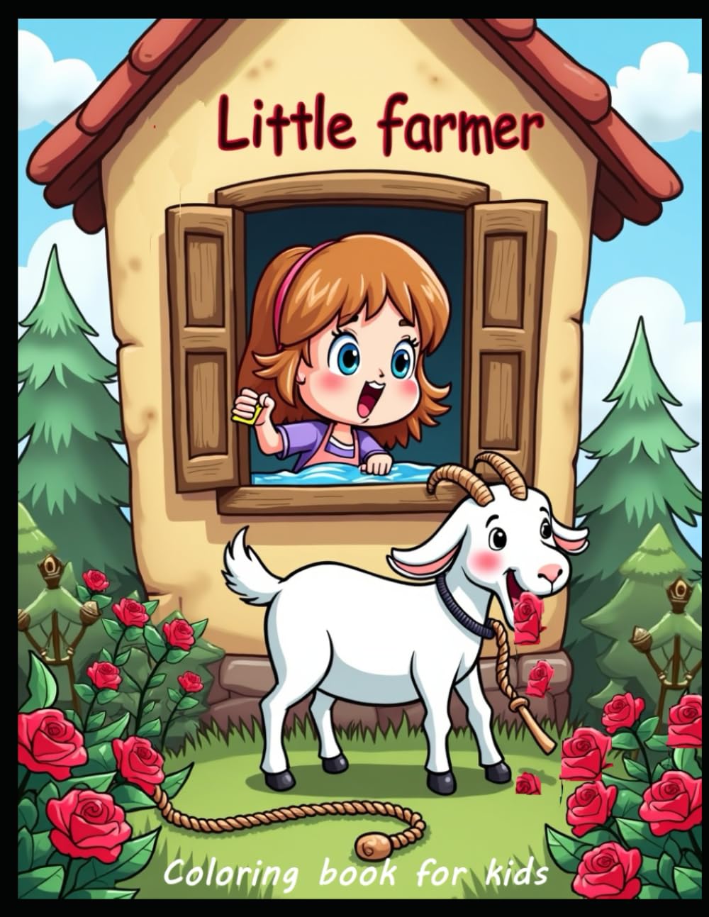 Little Farmer - Coloring Book for Kids