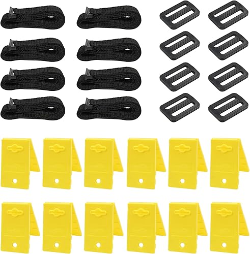 Miniatura 9 de VINGLI Juego de carretes de cubierta solar de piscina para piscina enterrada, carrete de manta solar de aluminio para natación (actualización) (14