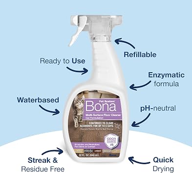 Bona Pet Spray Odor Eliminator - Dog Formulation - 32 fl oz