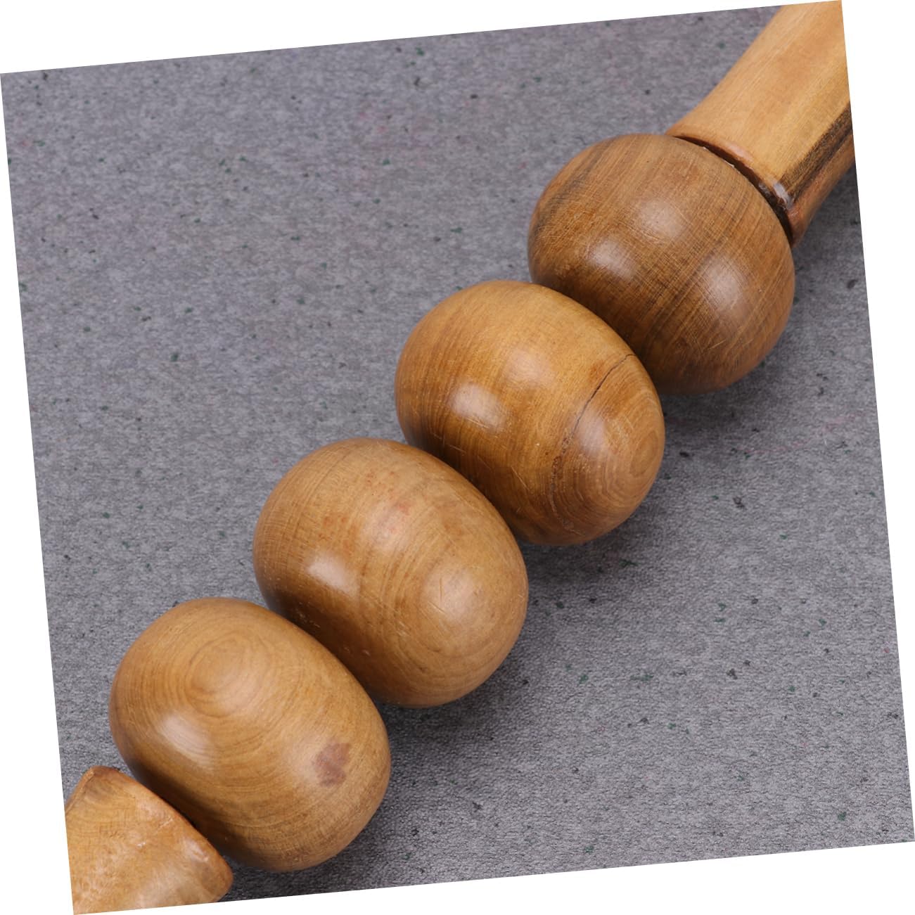 Wooden Massage Roller Manual Muscle Roller Stick for Deep Tissue Relief Soothe Aches Promote Circulation for Body Relaxation at