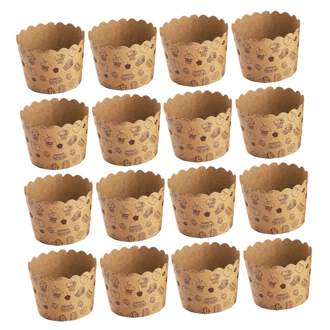 150piezas Bandeja De Papel Para Hornear Moldes De Papel Para Cupcakes Moldes Para Hornear Para Hacer Cupcakes Casa De De Para Pasteles Resistente Altas Temperaturas Para Muffins
