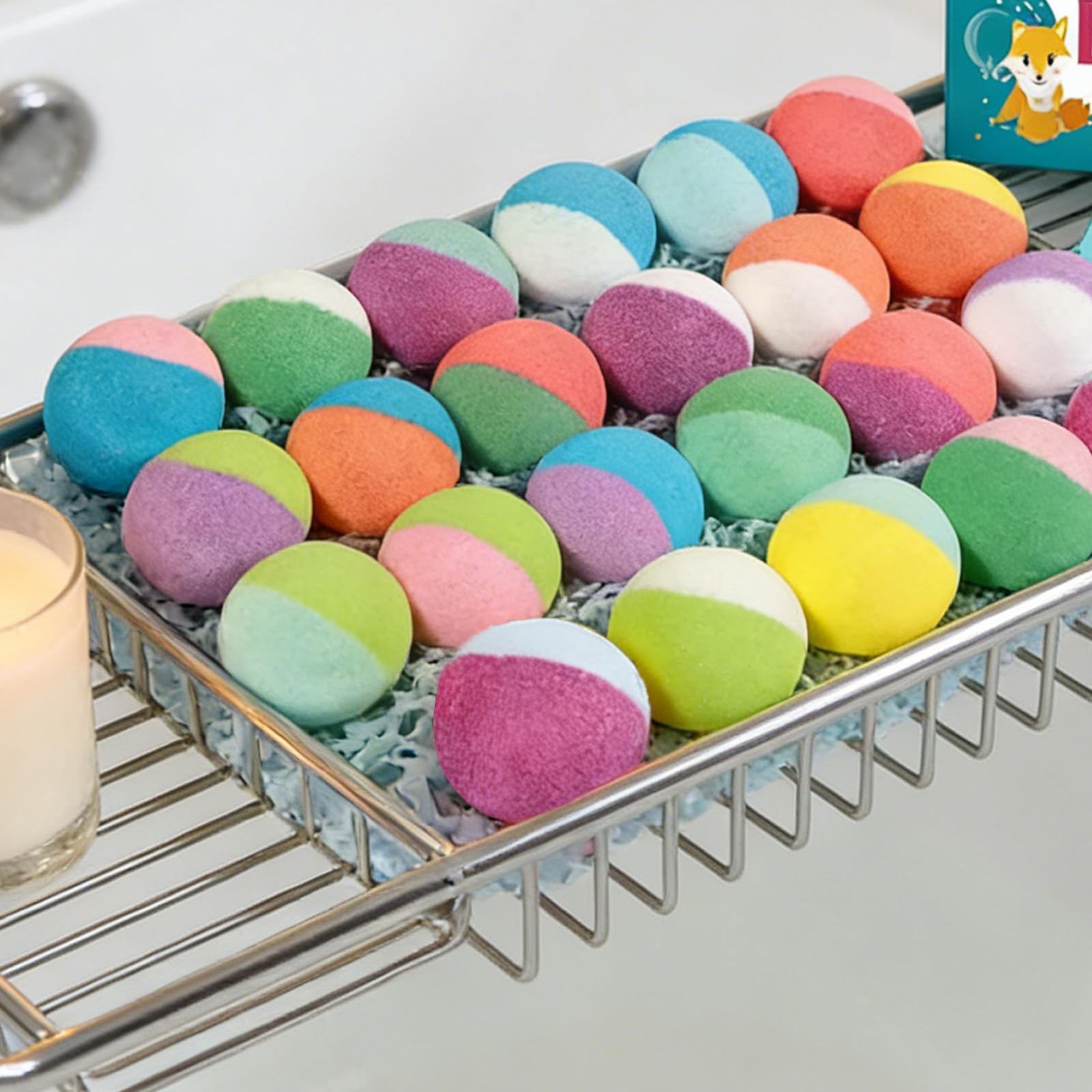 24 Piezas/Juego Animal Juguete Baño Fizzies Juguete con Divertidas Sorpresas en Interior para Niños del Baño Compromiso Fizzies Set