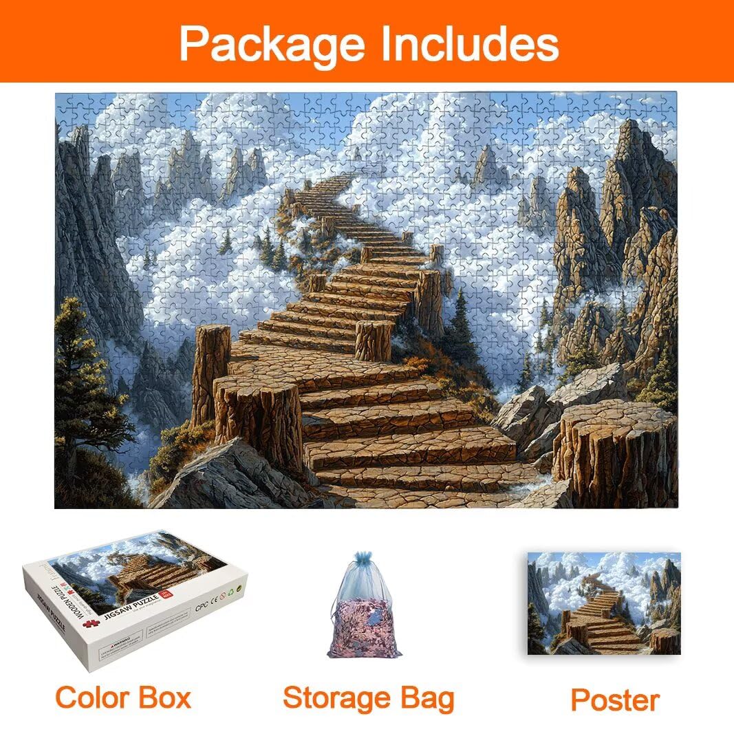 Puzzle Paesaggio, Puzzle 1000 Pezzi Adulti per Decor, Regalo Donna -8462