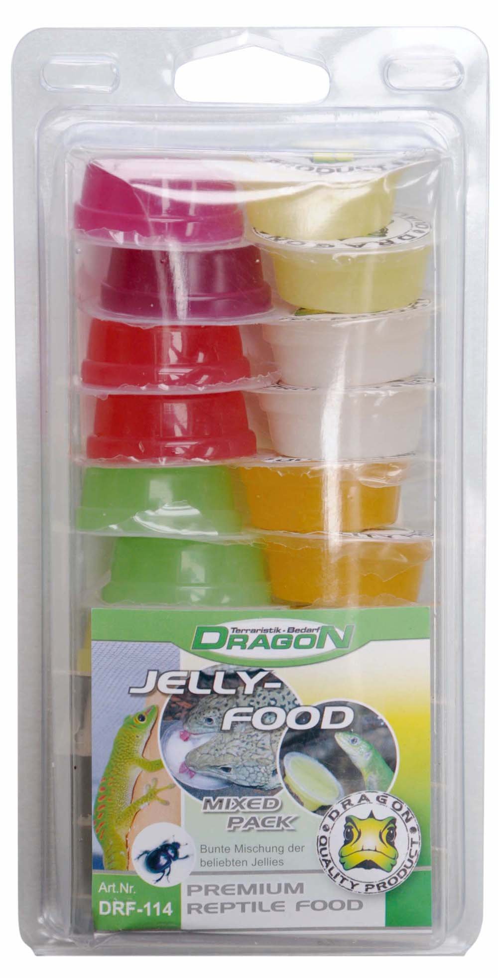Dragon Terraristik Jelly-Food Mixed Pack 20 sztuk po 16 g, 1 opakowanie (1 x 320 g)