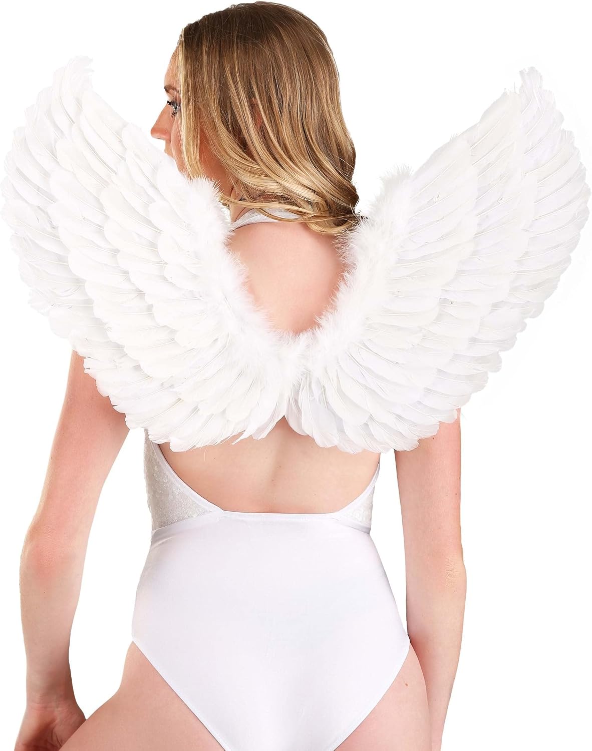 Fun Costumes Divine White Angel Wings Standard